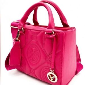 Valentino Orlandi Quilted Mini Tote Crossbody